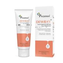 Fixderma Durave Acne Control & Oil Free Moisturizer for Face with Glycolic Acid | Niacinamide Moisturizer| Face Moisturizer for Women & Men - 10gm