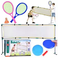 Jokomisiada 3in1 sportinis rinkinys Tinklinio tinklelis, Badmintono kamuolys, diskas SP0772