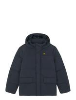 Lyle & Scott - Nylon Padded Coat - Striukė - Pilka