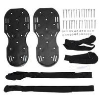 Lawn Aerator Shoes Aerator Spiked Sandals with Adjustable Strap Aeration Shoes Anti-Slip for Aerating Lawn Soil juoda