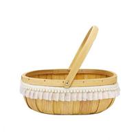 Handwoven Flower and Picnic Basket
