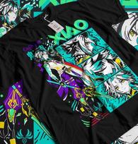 Xiao Genshin Impact Tshirt Anime Unisexga Shirt Tshirt S M L Xl 2xl 3xl 4xl 5xl S