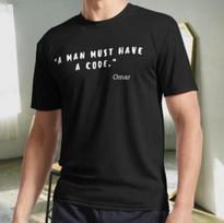 New Shirt Quote The Wire Omar Active Logo T-Shirt Funny Size S to 5XL XXL
