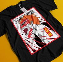 Bleach Anime Tshirt Ichigo Bankai TShirt Aizen Yhwach Tee Zaraki Kenpachi Shirt S
