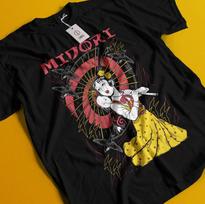 Midori The Camellia Giel Tshirt Shojo Tsubaki Suehiro Maruo Anime Tee All Size 3XL
