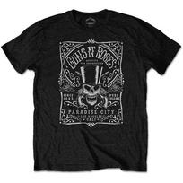 Guns N Roses TShirt Bourbon Label OFFICIAL NEW XL