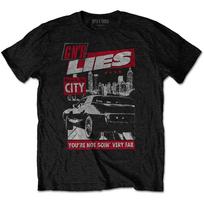 Men's Guns N Roses Move To The City Slim Fit T-shirt X-Large Black 4XL