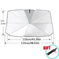 S Car Sunshade Umbrella Summer Sun Interior Protection Accessories Car Front Windshield Sunpprotection Sunshade Insulation