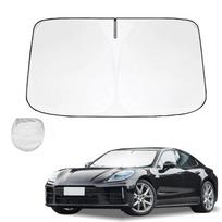 Windshield Sun Shade For Porsche Panamera 4S Gts 970 971 Sunshade Sun Visor Protector Foldable Blocks Uv Rays Keep Car Cooler