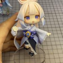 Genshin Impact Anime Game Figure Kamisato Ayaka Sangonomiya Kokomi Statue Clay Collectible Model Figurine Toy Doll Car Decor with box