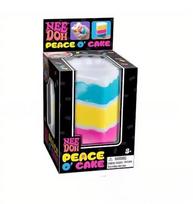 Schylling Needoh Nice Cake Sensory Fidget Cube Stress Relief Anxiety Sensory Tool for Focus ADHD & Calming Office Desk Gadget