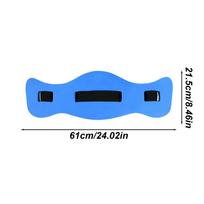 EVA Water Float Belt for Pool Fitness Adjustable Buoyancy Blocks Swim Training Pool Water Flotation Equipment mėlyna