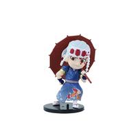 6pcs Anime Figure Demon Slayer Figures Kimetsu No Yaiba Doll Plum Rain Series Blind Box Figurine Warrior Action Figure Model Toy