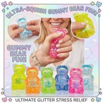 Cute Bear Needoh Sensory Fidget Cube Stress Relief Anxiety Sensory Tool for Focus ADHD & Office Desk Calming Gadget Squeeze Toy One Size