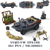 Military Tanks Stuart SdKfz251 PanzerVI Sherman US Army Quan Guan Soldier Figure Building Block Brick Model, DIY Assembly Milita