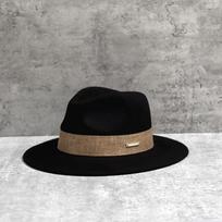 French New Camel Autumn And Winter Flat Edge Woolen Top Hat Men'S And Women'S Fashion Wide Brim Large Size Versatile European And American Jazz Hat one size fits all 57cm can be adjusted to small