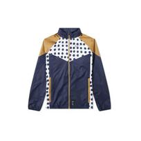 Nike Air Cody Hudson Akies Taškelis Vėjo Striukė Su Gobtuvu Vyriška Viršutinė Apranga Mėlyna Žalia BV9302-451 XXL beige