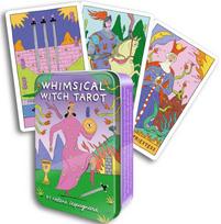Us Games Systems Whimsical Witch Tarot kortos vaikams ir suaugusiems metalinėje dėžutėje