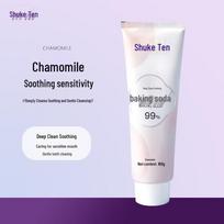 Shuke Deep Clean Sensitive Relief Baking Soda Toothpaste (Chamomile, 3-Pack)