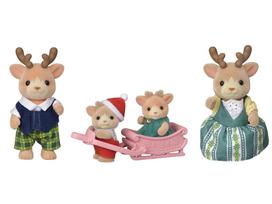 Sylvanian Families Doll Set ST Mark Ages Toy Sylvanian Epoch [Reindeer Family] FS-44 Certified, 3+, Dollhouse, Families, Co., Ltd.