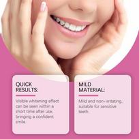 Teeth Whitening Strips: Clean Oral Stains, Tartar and Yellow Teeth, Brighten Teeth, Portable Whitening Strips one size