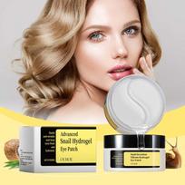 Ouhoe Snail Eye Mask Moisturizing Eye Patches Firming Lifting Puffiness Remove Dark Circles And Eye Bags Eyes Skincare Products one size