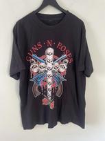 Vintage 1991 Guns N Roses Graphic T Shirt Band Rock Metal XL L