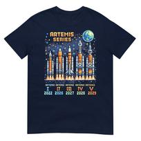 Artemis Ii 2026 Rocket Launch Mission To The Moon Artemis 2 Tshirt S