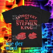 New Stephen King C Active logo Men's T-shirt funny size S to 5XL M