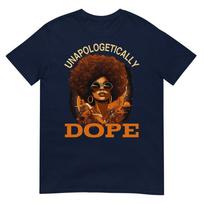 Black Unisex Unapologetically Dope Juneteenth Black History Tshirt S