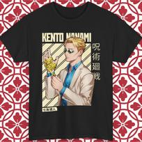 Kento Nanami T-Shirt Jujutsu Kaisen Anime Unisex All Sizes Gift Graphic Tee XXL
