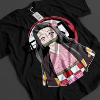 Demon Slayer Shirt Nezuko TShirt Tanjiro KNY Anime Zenitsu Top Akaza Muzan Tee S