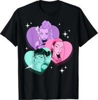 Kpop Demon Hunters Huntrix Heart Frame Zoey Rumi And Mira Tshirt S