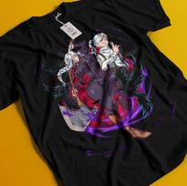 Jujutsu Kaisen mei mei TShirt Gojo Satoru Sukuna Megumi Itadori Horror shirt S