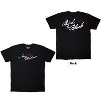 Amy Winehouse Embellished TShirt Back To Black Black Back Print OFFICIAL N S