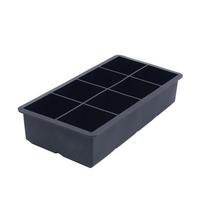 Ice Cube Mold - Easy Release Silicone Tray for Large Square Ice Cubes Without Lid juoda