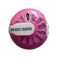 Golf Strikes Counter Portable Golf Score Trackers Accurate Scorekeeper Support Attachments for Watches Gloves Clothes Hat rožinė