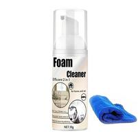 Upgrades Powerful Foam Cleaner Quick Stain Remover Foam Sprays for Stubborn Stains On Sofa Carpet Car Seat 30Ml Or 60Ml