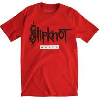 Men's Slipknot WANYK (Back Print) (Import) Slim Fit T-shirt Small Red S