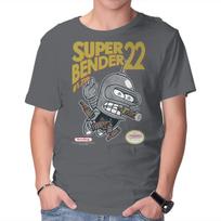 Unisex Crew Neck T-Shirt Super Bender 22 Graphic Short Sleeve Casual Tee XS