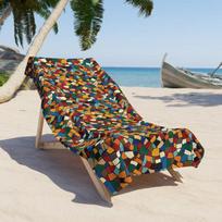 Boho Mosaic Beach Towel, Quick Dry Absorbent Microfiber Towel, Great For Art Lovers & Beach Enthusiasts Beach Towel Towels 50X100cm &1pc