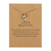1 Pair Unique Long Drop Earrings Bird Pendant Tassel Crystal Pendant Earrings Ladies Jewelry Design 2 Colors Hummingbird Earring