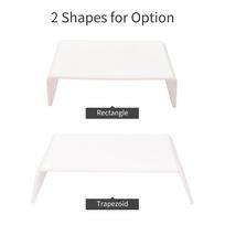Acrylic Monitor Stand Riser   Computer Desktop Ergonomic Laptop Stand Bracket   for Desk   Home   Compatible with PC Laptop