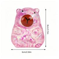 Kids Colorful 3D Puzzles Montessori Games Cartoon Animals Jigsaw Puzzle Baby Educational Wooden Toys for Children Education rožinė