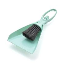 Mini Broom Dustpan Set Desktop Clean Brush Keyboard Drawer Corner Clean Tool Household Gap Cleaning Brush Tools mėlyna