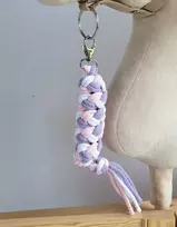Pavadėlis hobi arkliukui, rožinis/violetinis/baltas