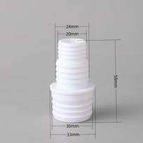 Washing Machine Drain Hose Extension Adapter | 25mm/30mm Diameter Connector, Plastic Material