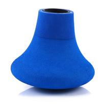Spherical Sea Fishing Rod Butt Cushion Gimbal Belly Top Holder Anti-Slip Pole Fighting Rest Support Accessory mėlyna