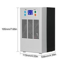 70W 20L Mažų žuvų   Vandens šildytuvas & Aušintuvas Akvariumo aušintuvas Puslaidininkinis elektroninis akvariumo aušintuvas LCD ekranas Tylus skaitmeninis žuvims Aušin white