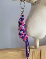 Hobby horsing pavadėlis, tamsiai rožinė/violetinė